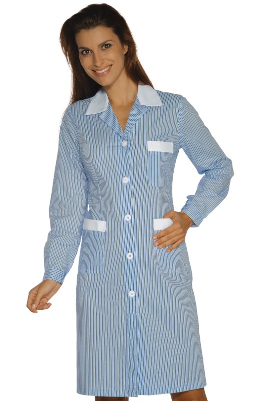 bianco-riga azzurro